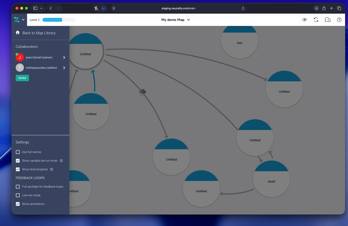 Collaborate in realtime