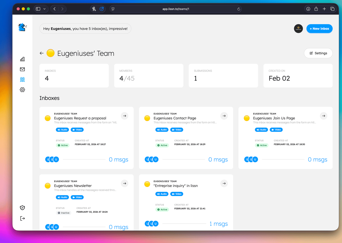 Collaborate with your team